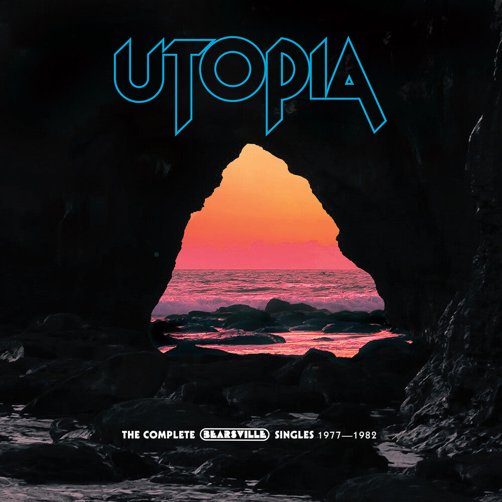 the album cover for Utopia - Utopia: The Complete Bearsville Singles (1977-1982) [Rocktober 2019 2LP]