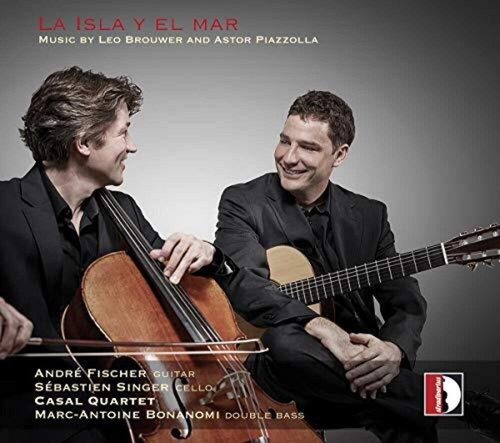 the album cover for Brouwer / Fischer / Bonanomi - Isla & El Mar