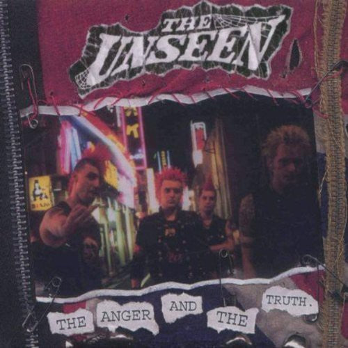 the album cover for Unseen - The Anger and The Truth