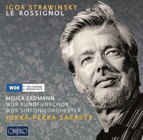 the album cover for Stravinsky / Saraste / Wundsam - Le Rossignol