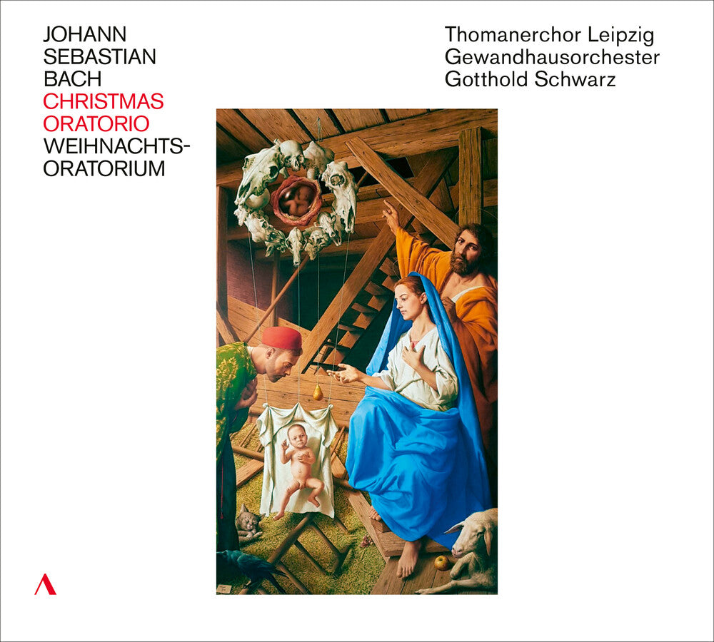 the album cover for J Bach S / Mields / Feudel - Christmas Oratorio