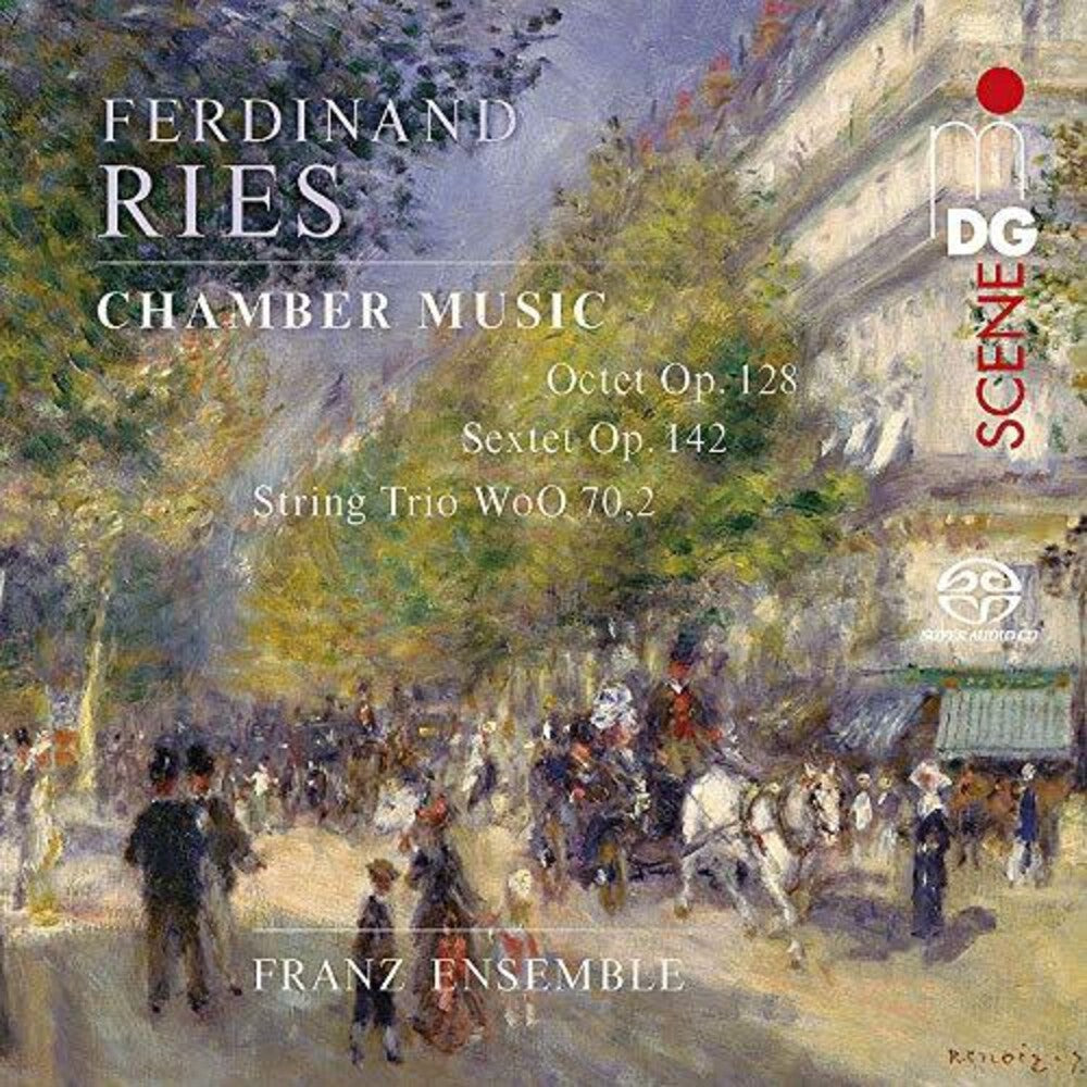 the album cover for Ries / Franz Ensemble - Chamber Music