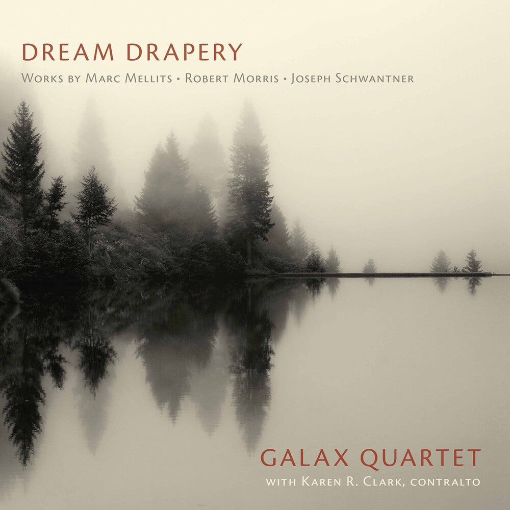 the album cover for Mellits / Galax Quartet / Clark - Dream Drapery