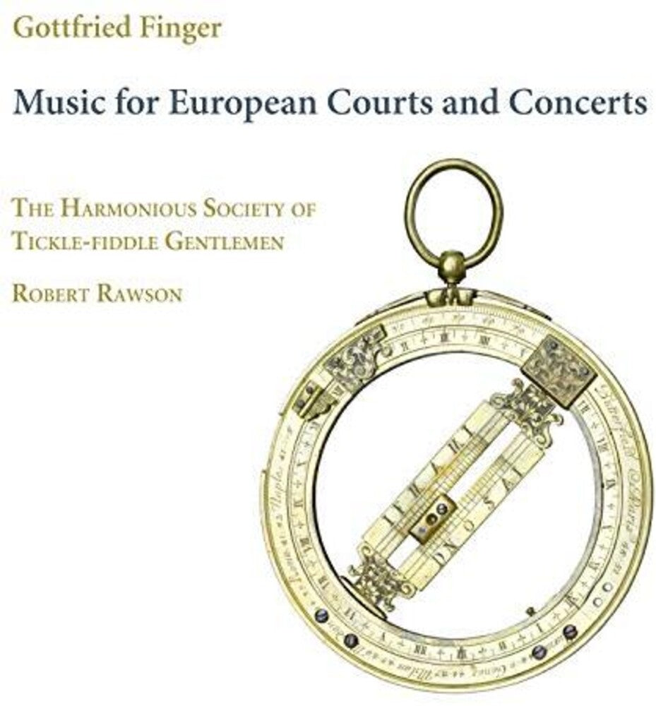 the album cover for Finger / Rawson - Music for European Courts