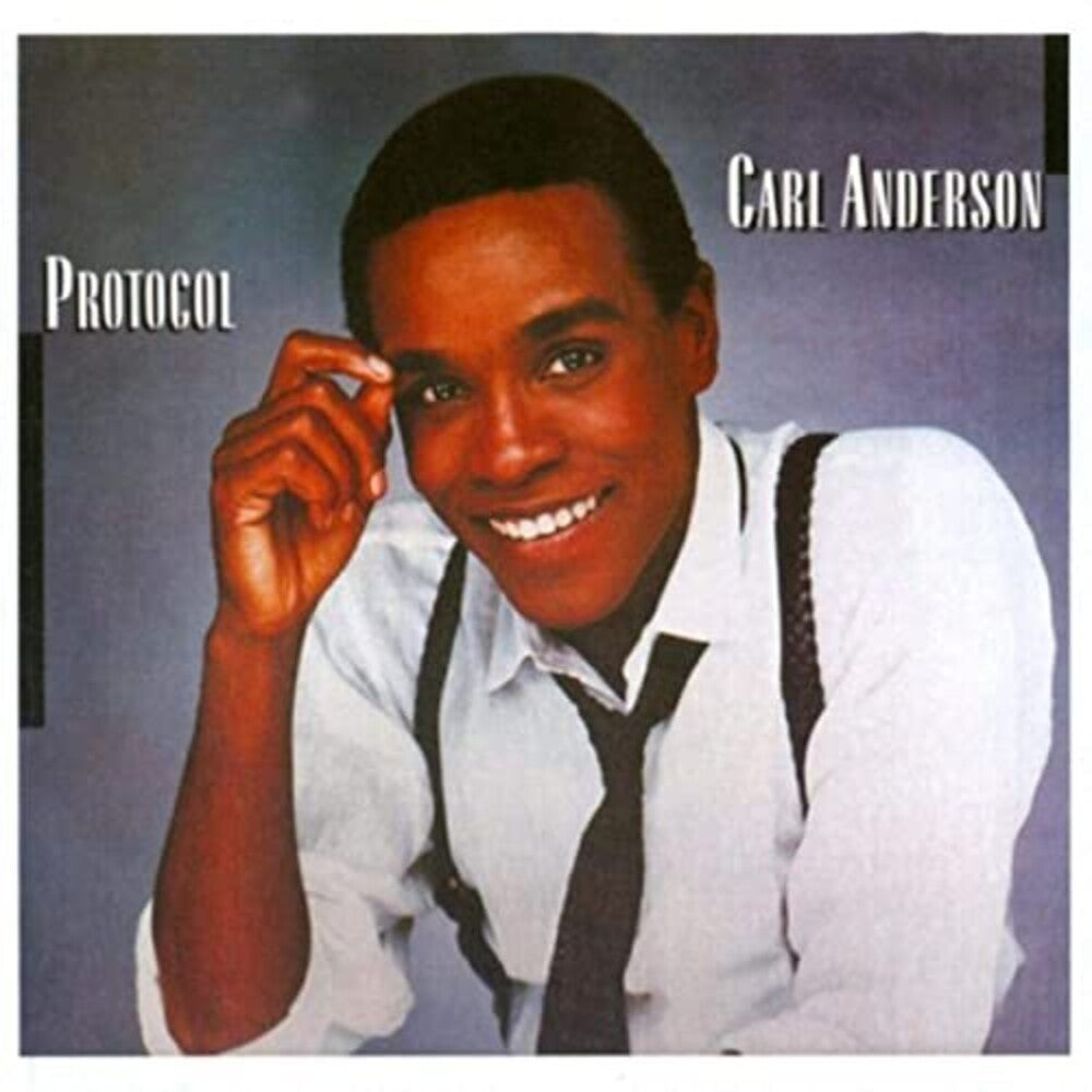 the album cover for Carl Anderson - PROTOCOL