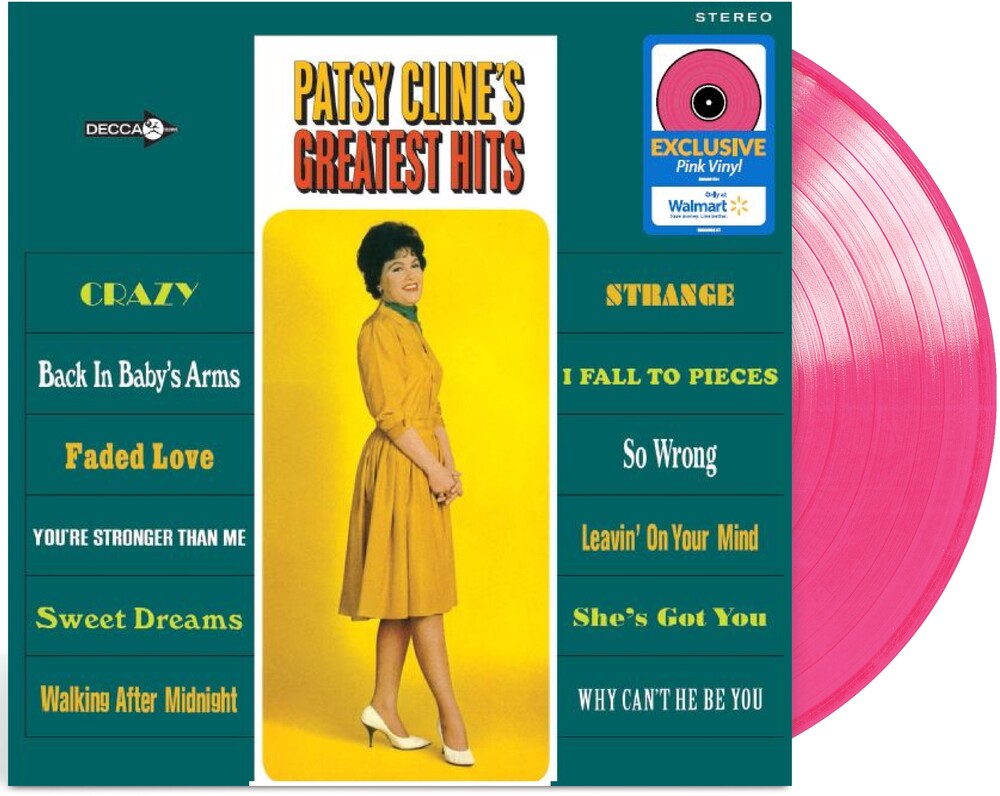 the album cover for Patsy Cline - 12 Greatest Hits