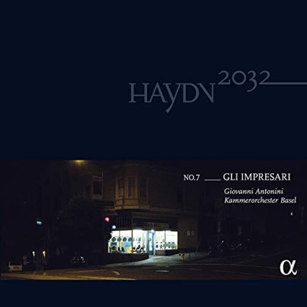 the album cover for Haydn / Antonini / Kammerorchester Basel - Gli Impresari 7