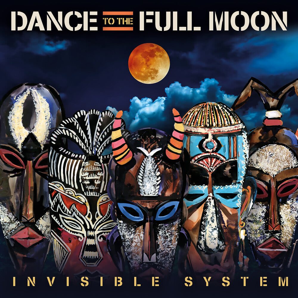 the album cover for Harper / Invisible System - Dance to the Full Moon