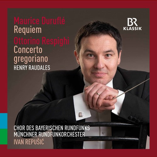the album cover for Chor Des Bayerischen Rundfunks - Requiem / Concerto Gregoriano