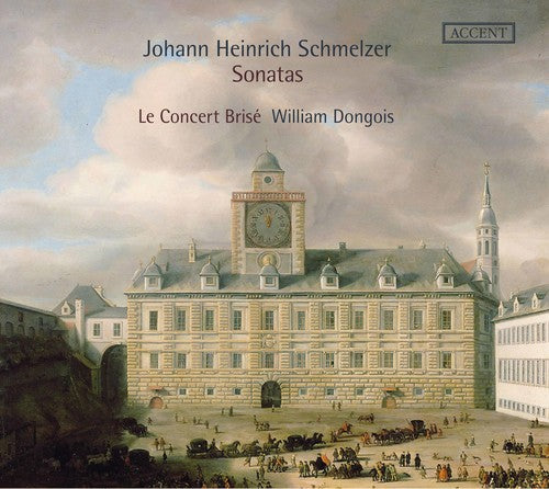 the album cover for Schmelzer / Dongois - Sonatas