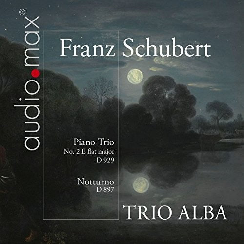the album cover for Schubert / Trio Alba - Trio D 929 100 / Notturno D 897
