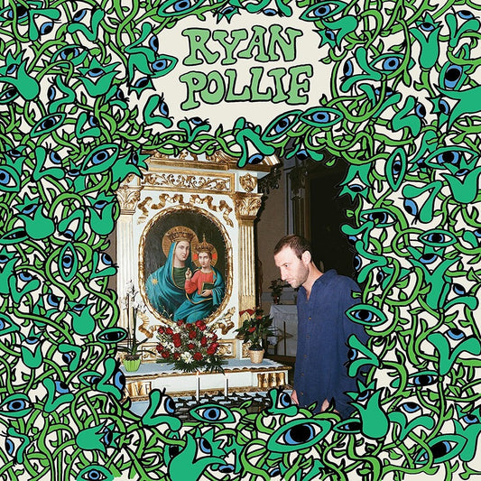 the album cover for Ryan Pollie - Ryan Pollie (Opaque Blue) (Blue) [Colored Vinyl]