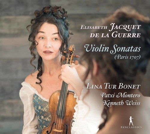 the album cover for Guerre / Weiss / Montero - Violin Sonatas (1707)