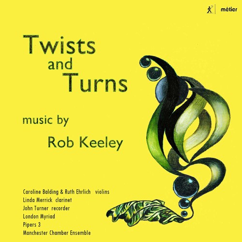 the album cover for Keeley / Merrick - Twists & Turns