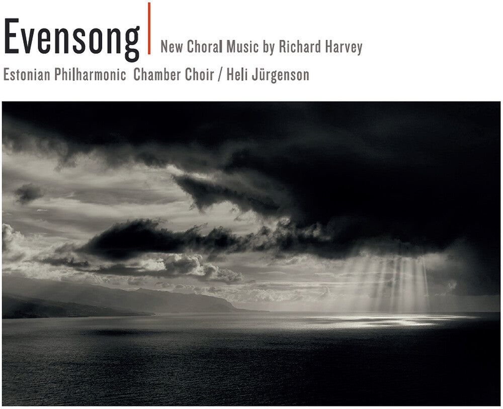 the album cover for Harvey / Jurgenson - Evensong / New Choral Music
