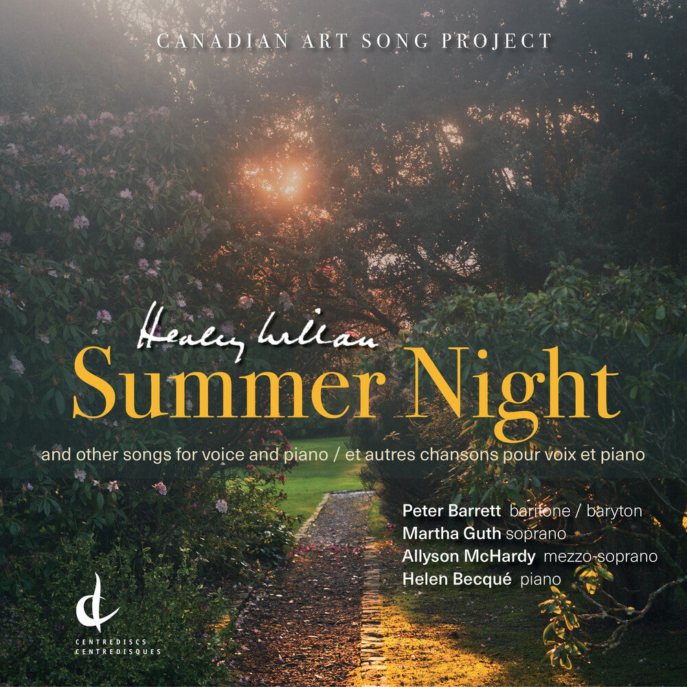 the album cover for Willan / Barrett / Becque - Summer Night