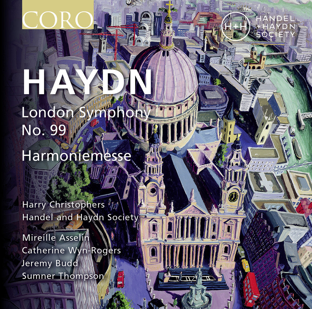 the album cover for Haydn / Christophers - Symphony 99