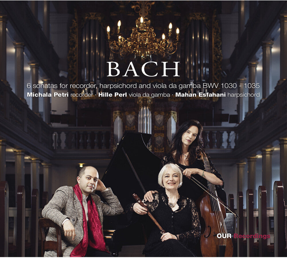 the album cover for J Bach S / Petri / Esfahani - 6 Sonatas