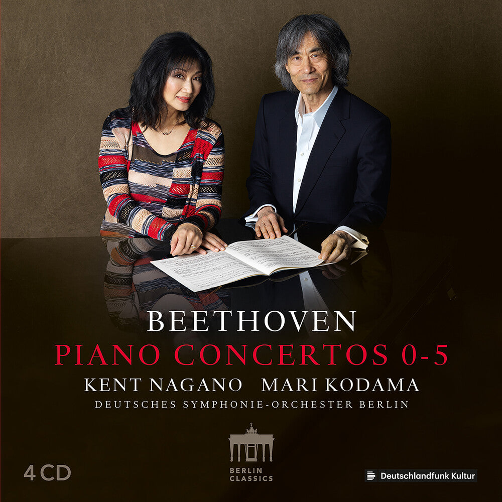 the album cover for Beethoven / Kodama / Nagano - Piano Concertos 0-5