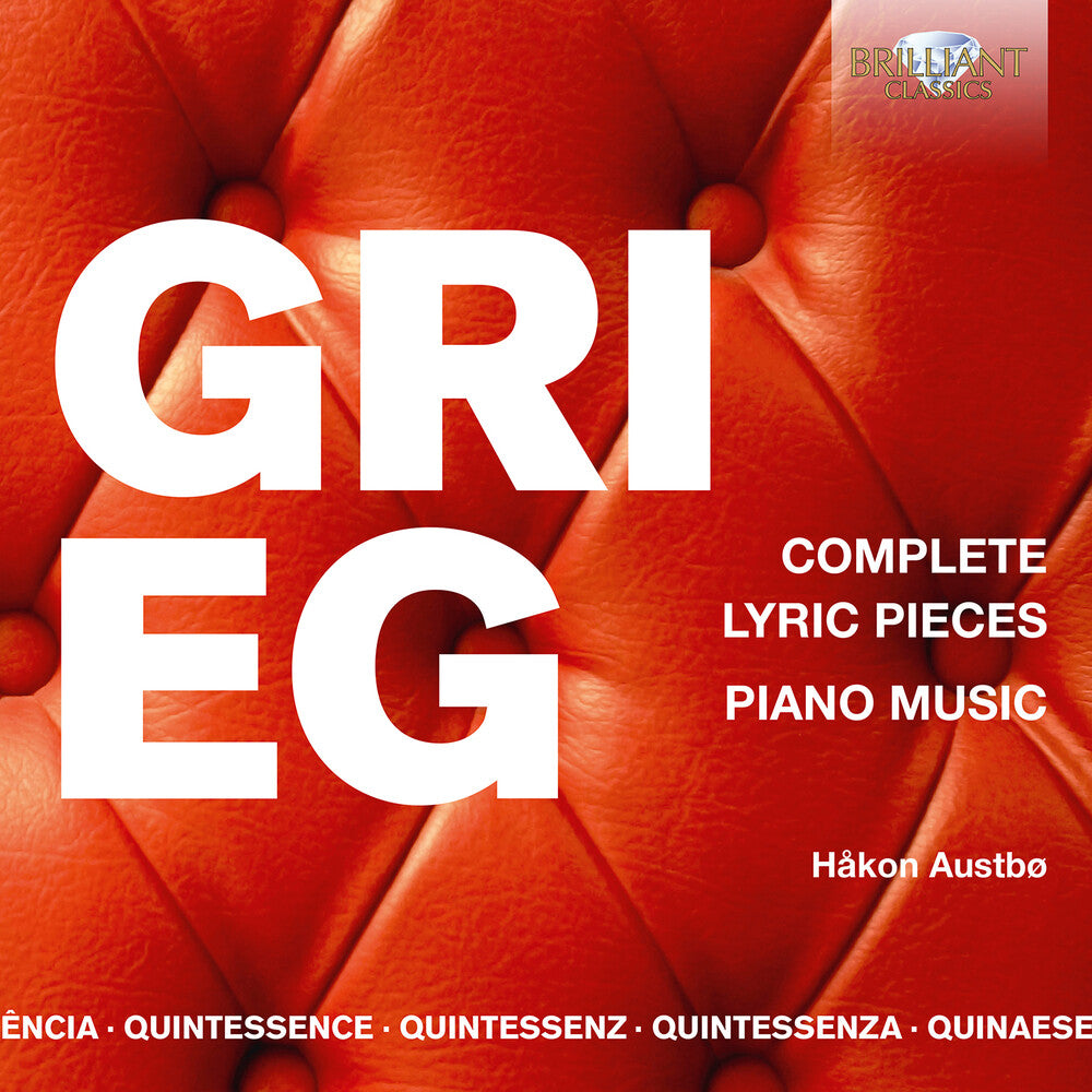 the album cover for Grieg / Austbo - Complete Lyric Pieces