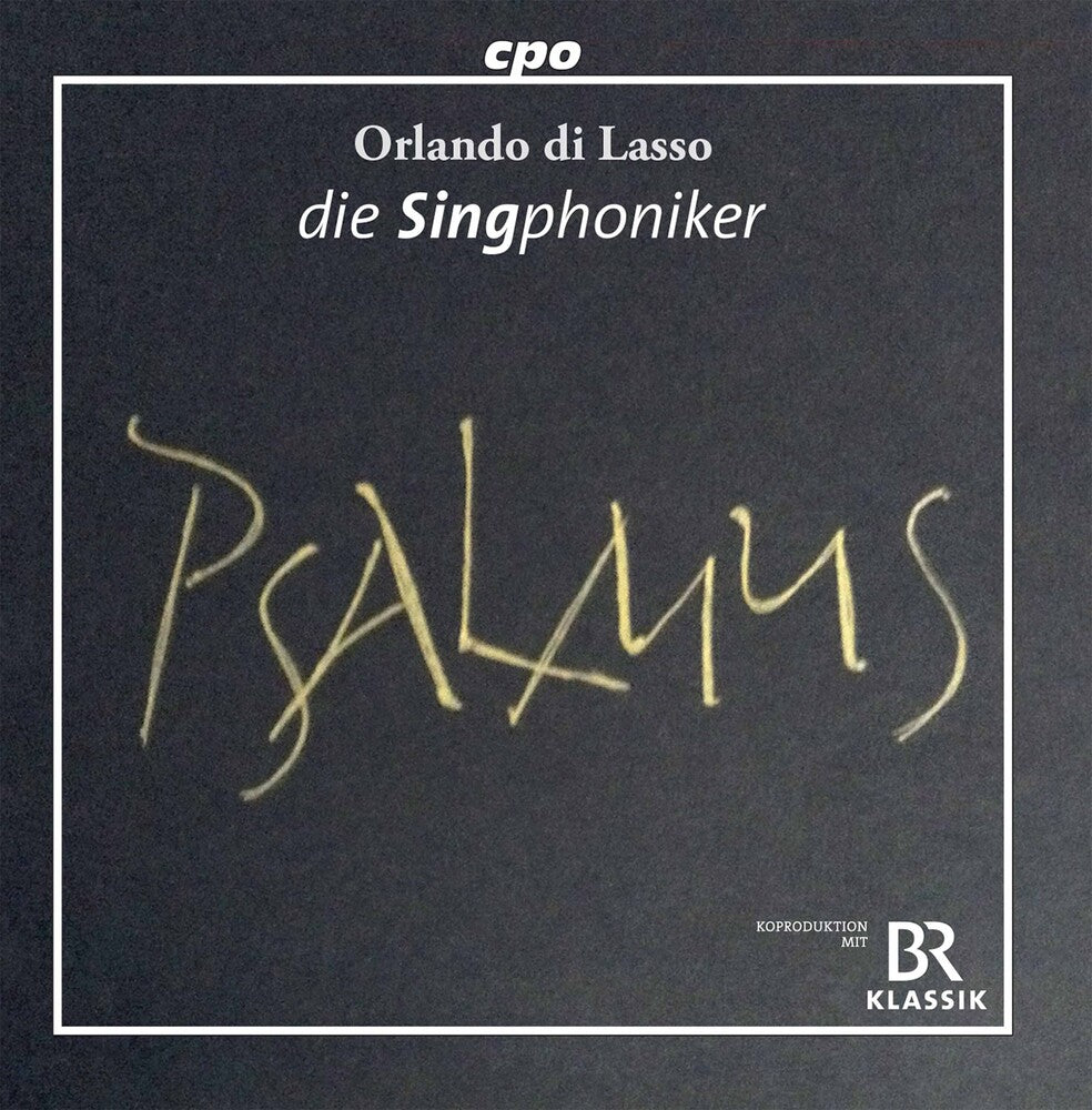 the album cover for Lasso / Die Singphoniker - Psalmus