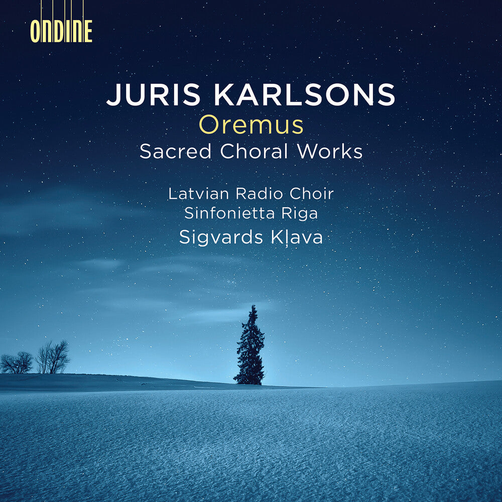 the album cover for Karlsons / Latvian Radio Choir / Klava - Oremus