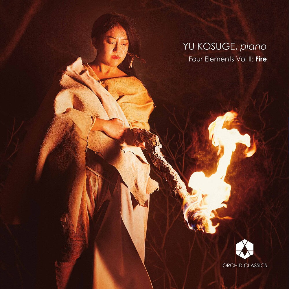 the album cover for Debussy / Kosuge - Four Elements: Fire 2