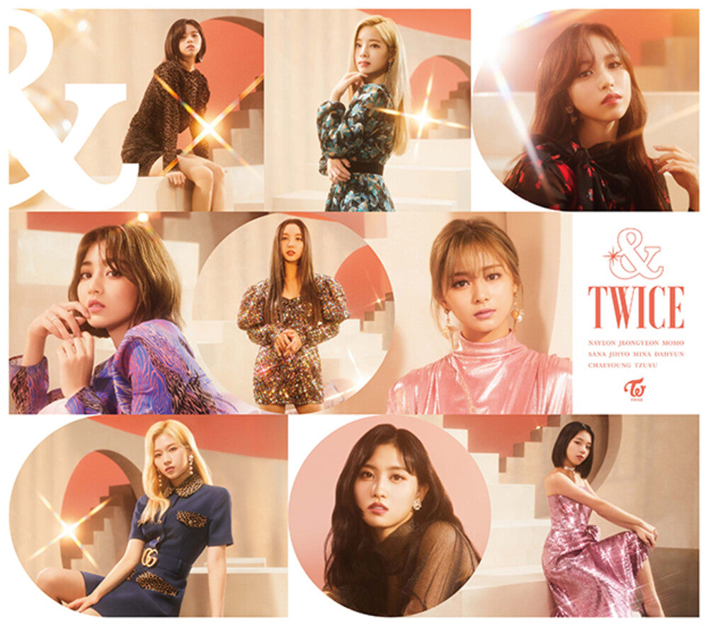 the album cover for TWICE - & Twice (Version A) (Incl. DVD)