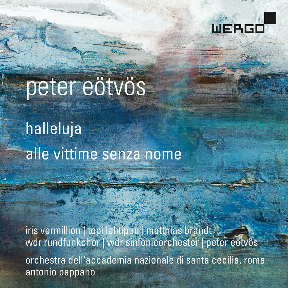 the album cover for Eotvos / Vermillion / Blank - Halleluja