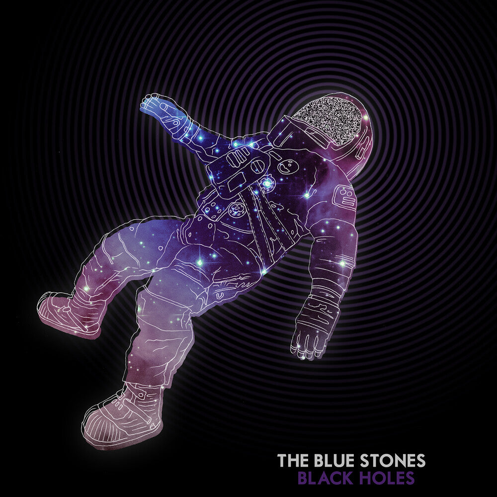 the album cover for The Blue Stones - Black Holes