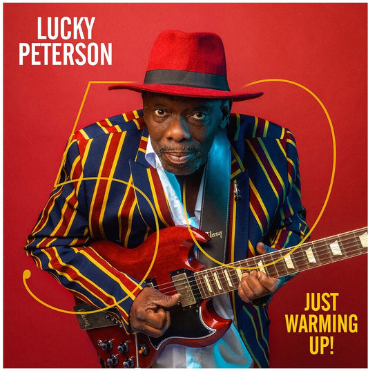 the album cover for Lucky Peterson - 50 - Just Warming Up