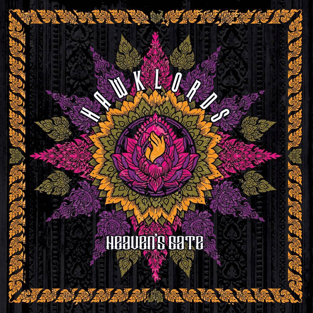 the album cover for Hawklords - Heaven's Gate