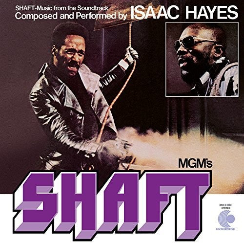 the album cover for Isaac Hayes - Shaft (Music From The Soundtrack) [2LP]