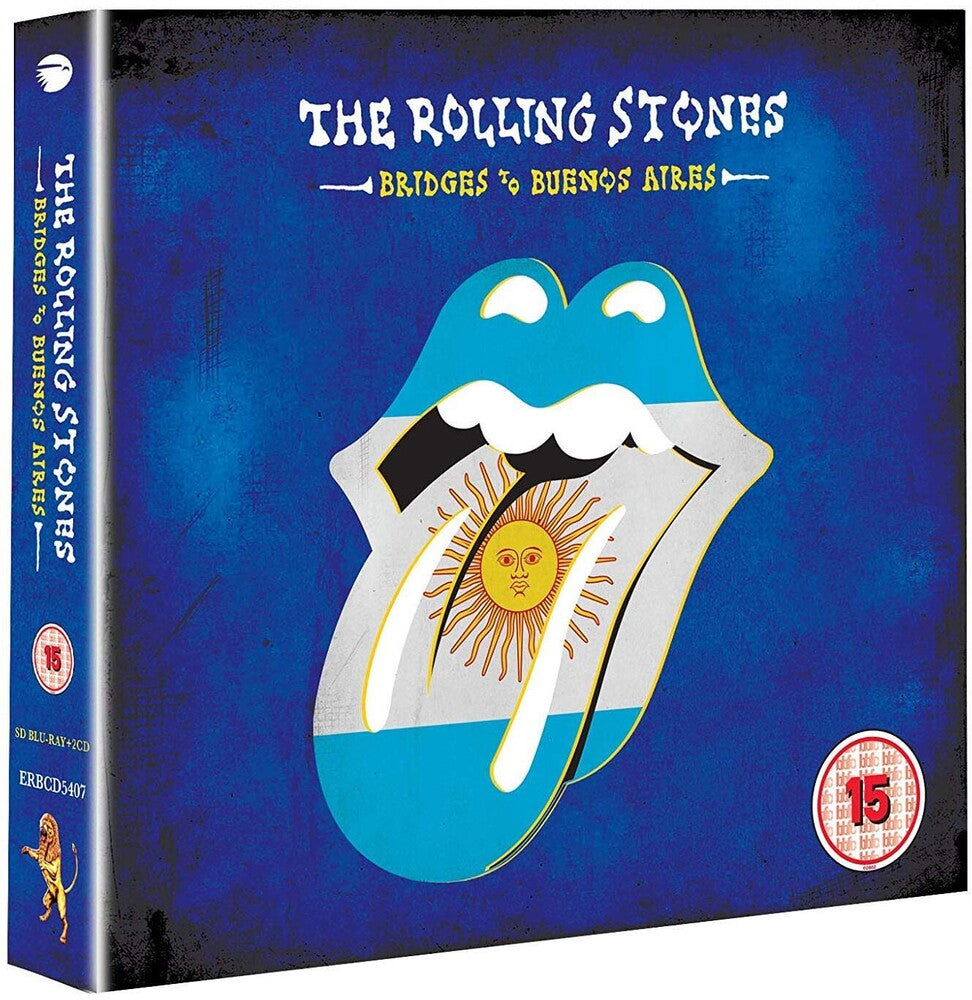 the album cover for The Rolling Stones - Bridges To Buenos Aires [2CD/Blu-ray]