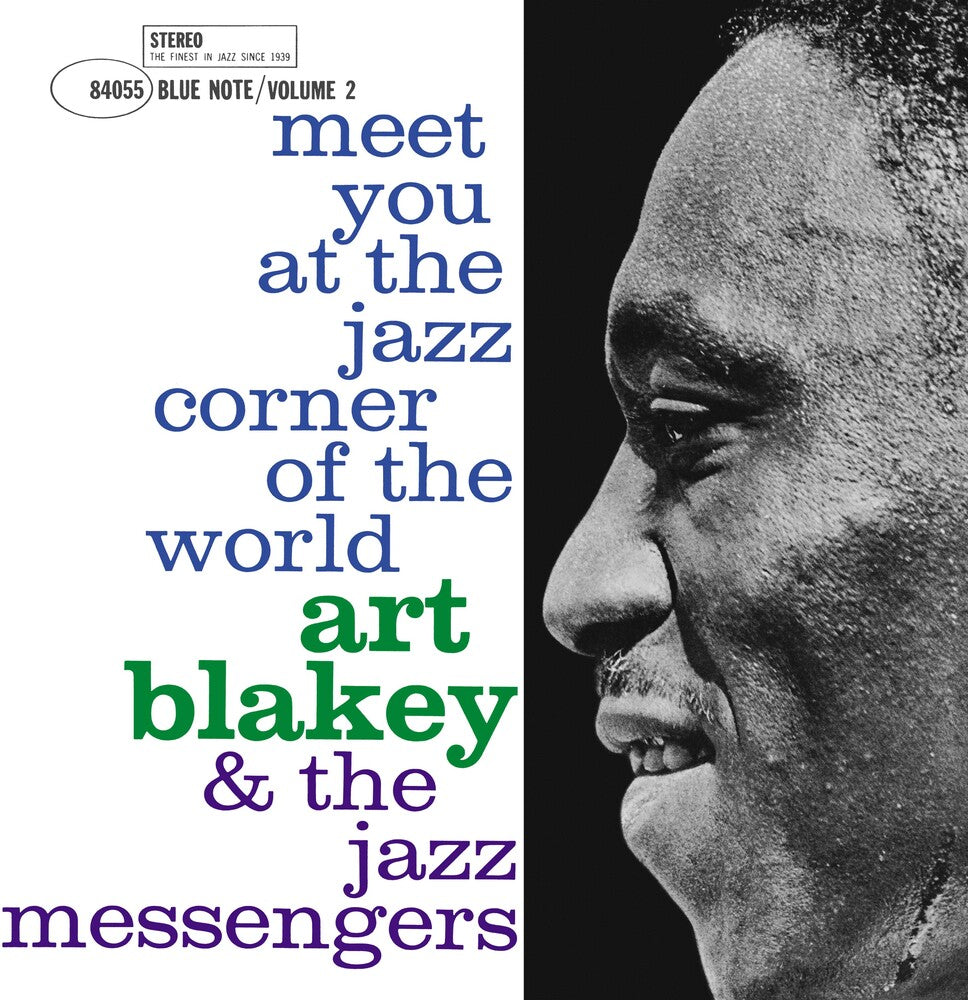 the album cover for Art Blakey & The Jazz Messengers - Meet You At The Jazz Corner Of The World, Vol. 2 [LP]