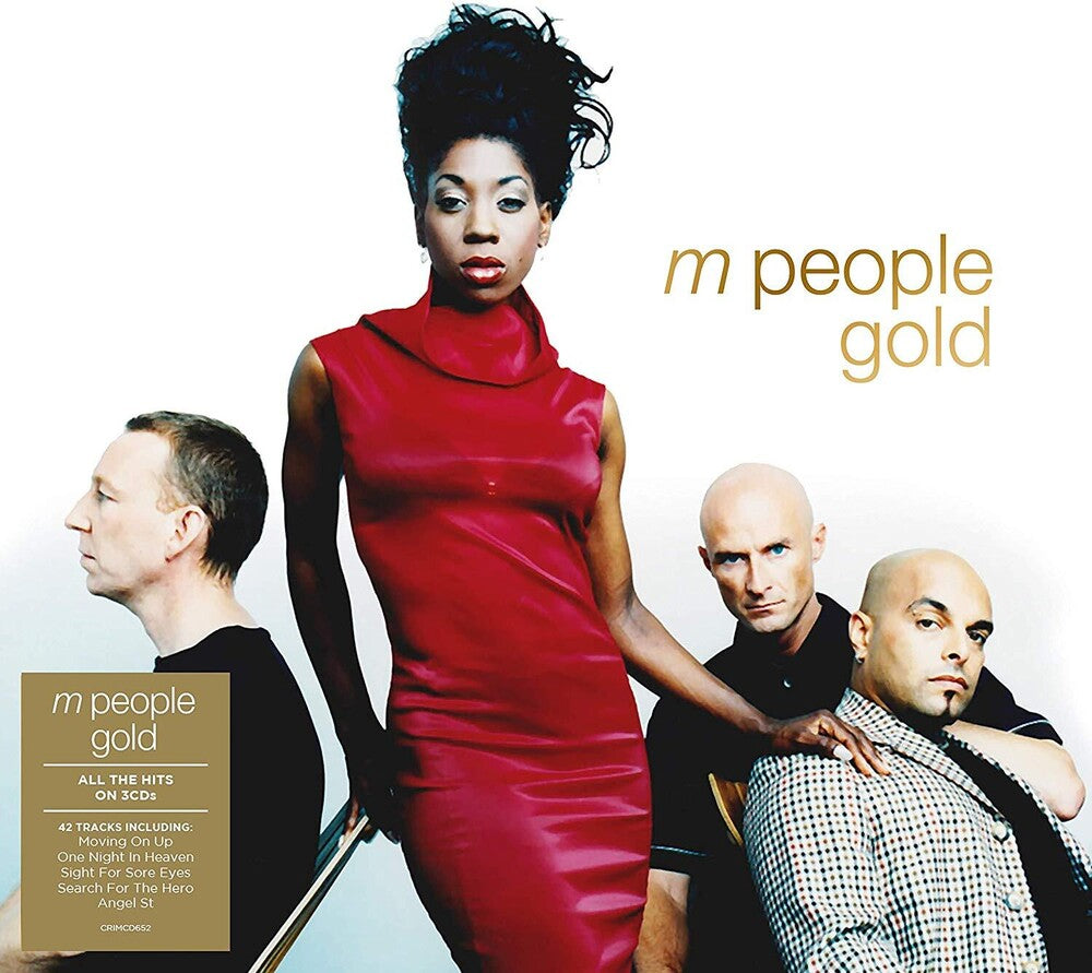 the album cover for M People - Gold