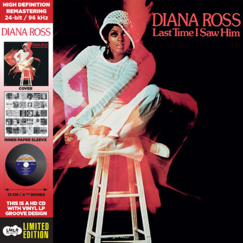 the album cover for Diana Ross - Last Time I Saw Him