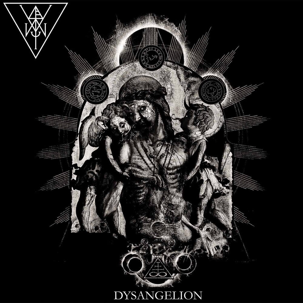 the album cover for Adversvum - Dysangelion