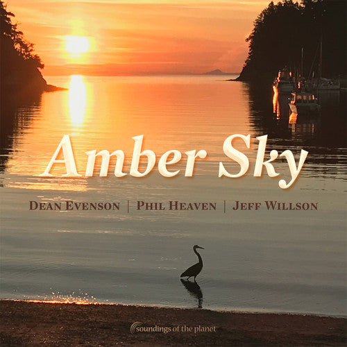 the album cover for Dean Evenson - Amber Sky [Digipak]