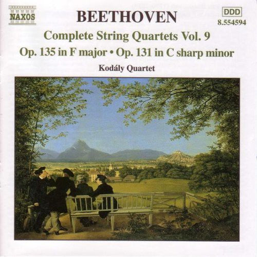 the album cover for Kodaly Quartet - Complete String Quartets 9
