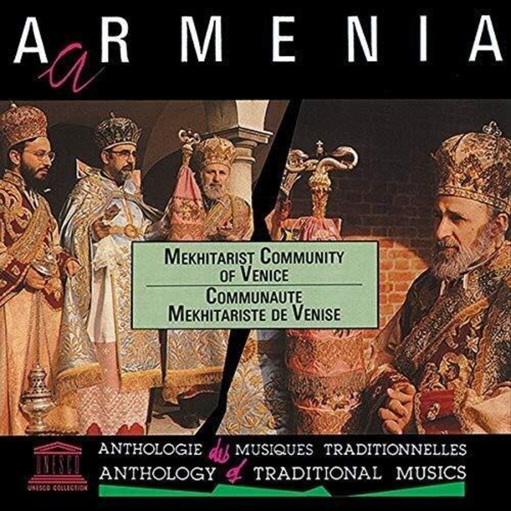 the album cover for Choir of the Mekhitarist Community of San Lazzaro - Armenia: Liturgical Chants-Mekhitarist Community