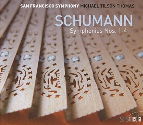the album cover for Schumann / Michael Thomas Tilson - Schumann: Symphonies Nos 1-4