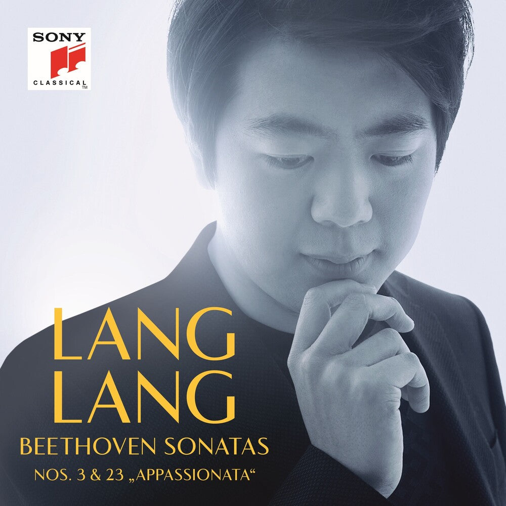 the album cover for Lang - Beethoven Sonatas 3 & 23