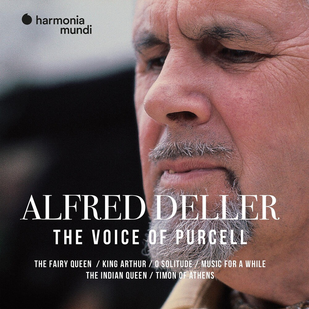 the album cover for Alfred Deller - Alfred Deller: The Voice Of Purcell