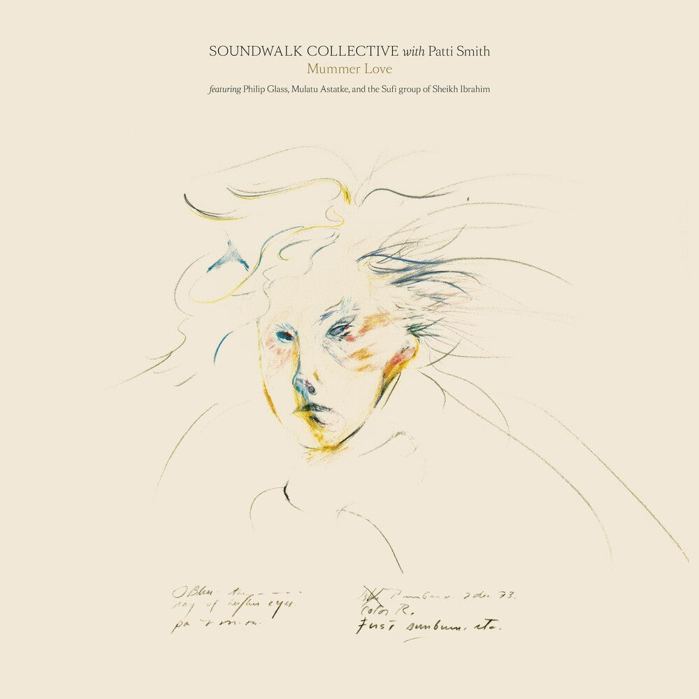 the album cover for Soundwalk Collective & Patti Smith - Mummer Love [LP]