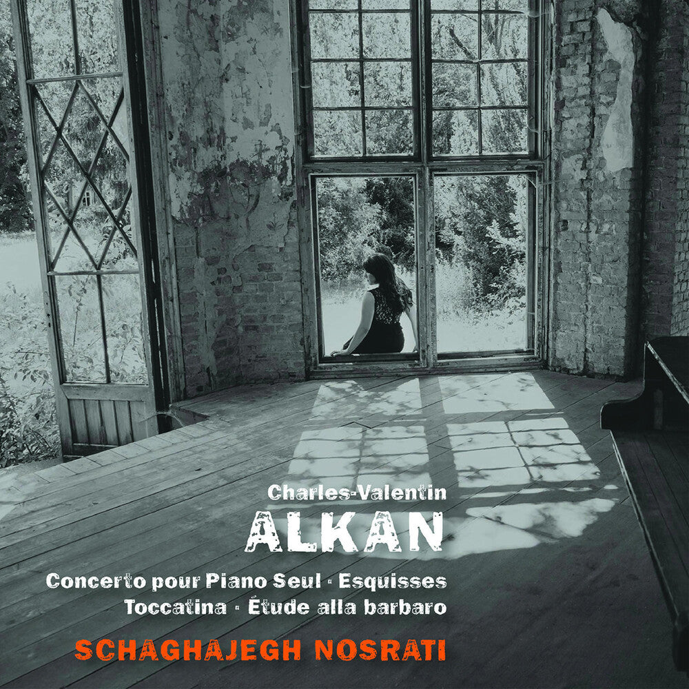 the album cover for Alkan / Schaghajegh Nosrati - Concerto Pour Piano Seul