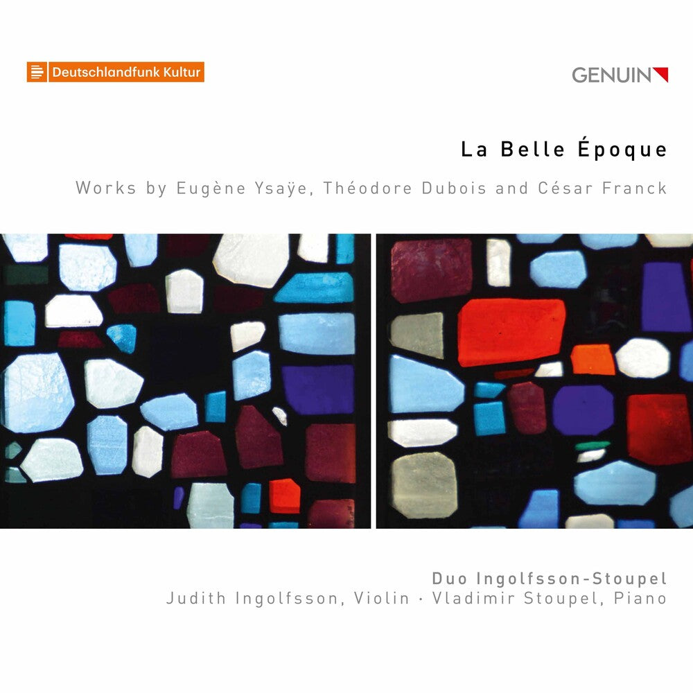 the album cover for Dubois / Duo Ingolfsson-Stoupel / Stoupel - Belle Epoque