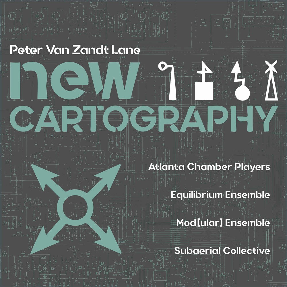 the album cover for Lane / Modular Ensemble - New Cartography