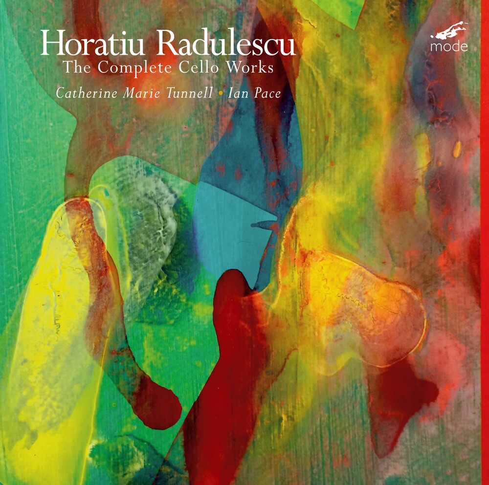 the album cover for Radulescu / Tunnell / Pace - Complete Cello Works