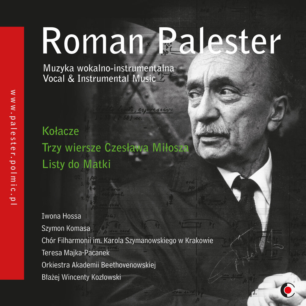 the album cover for Palester / Hossa / Kozlowski - Vocal & Instrumental Music
